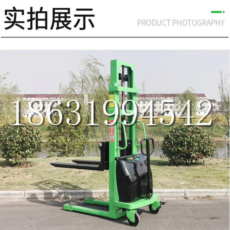 临桂区电动叉车堆高车液压铲车电瓶1吨2吨站驾步行式小型全自动叉车